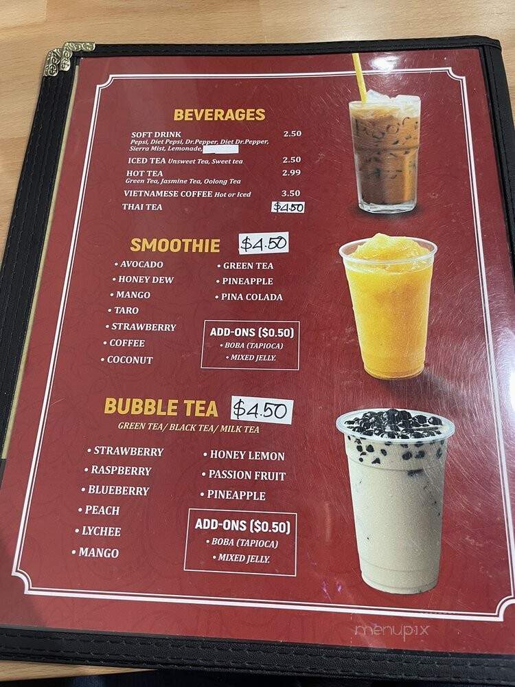 Pho 54 - Del City, OK menu_pic
