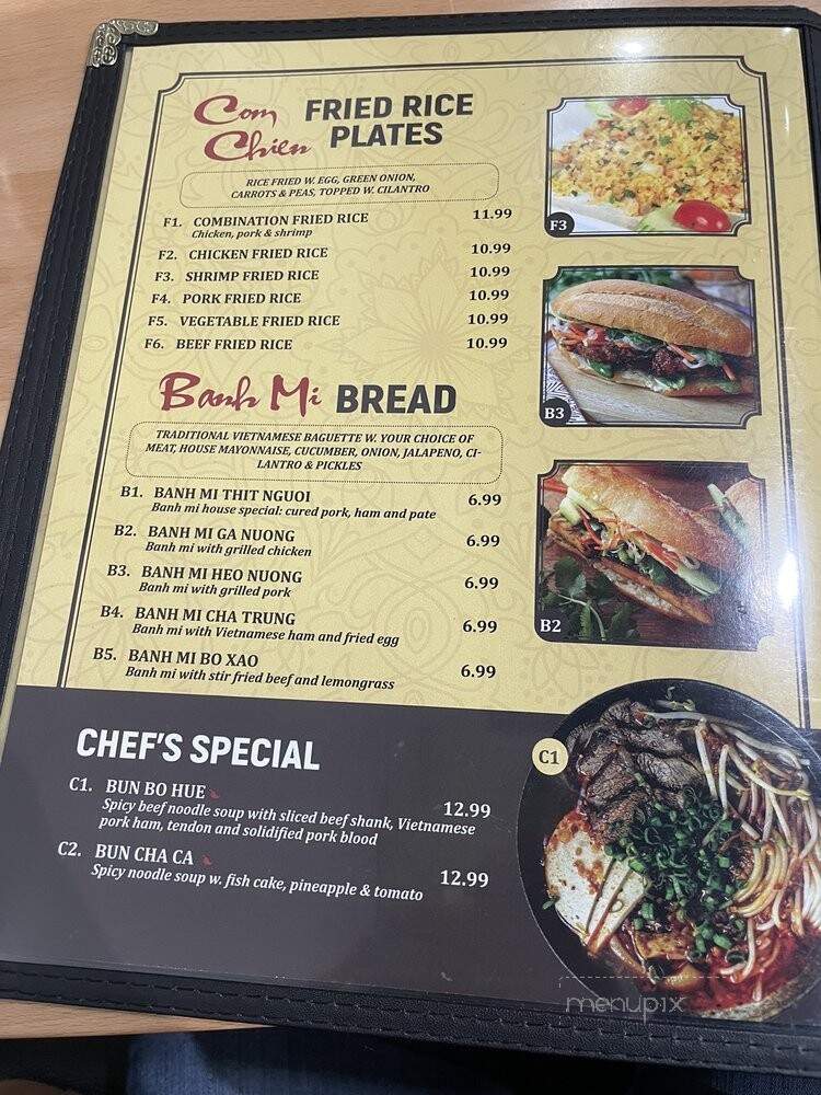 Pho 54 - Del City, OK menu_pic
