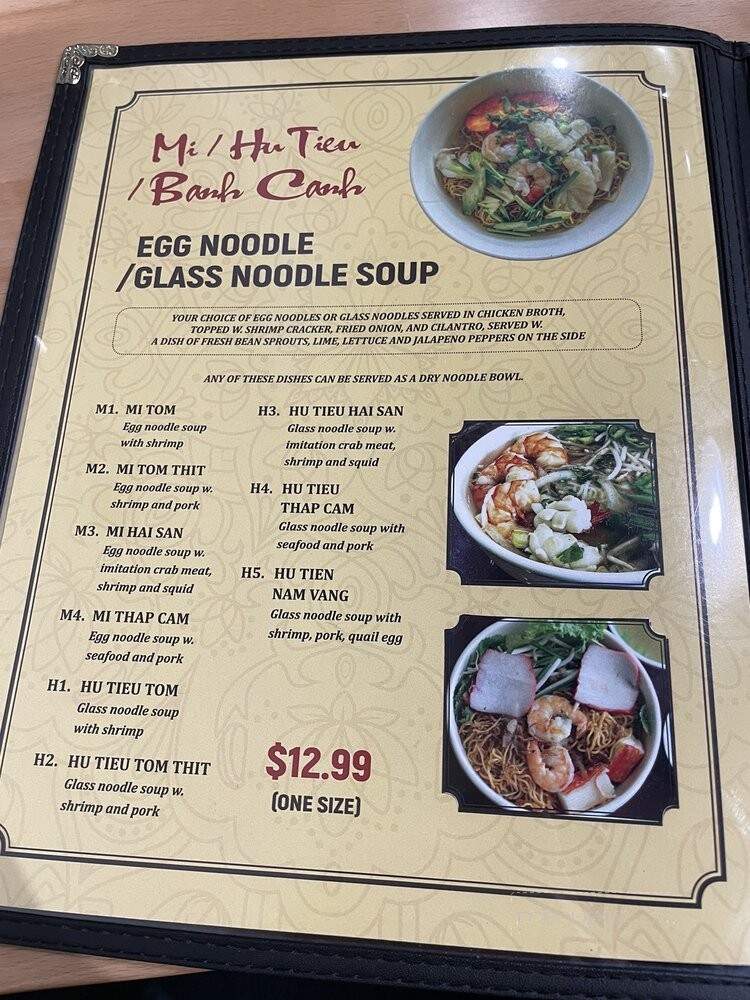 Pho 54 - Del City, OK menu_pic