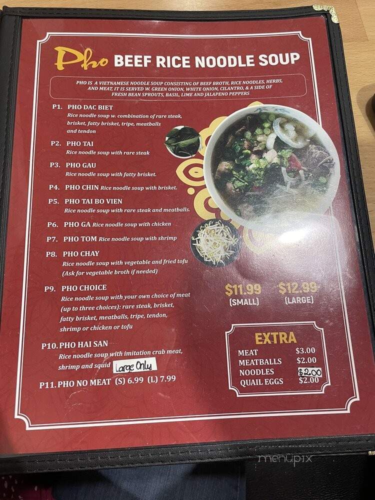 Pho 54 - Del City, OK menu_pic
