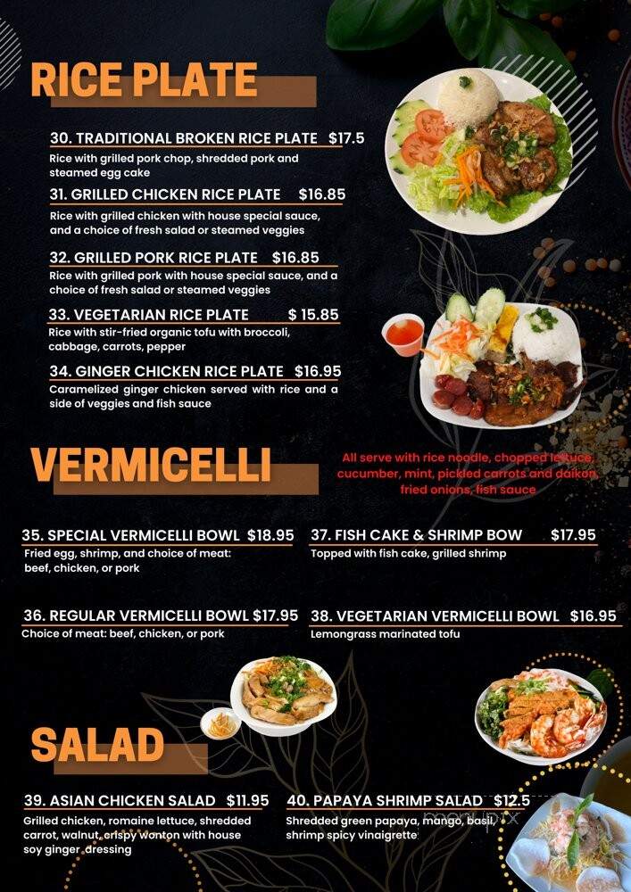 Pho Banh Mi - San Jose, CA menu_pic