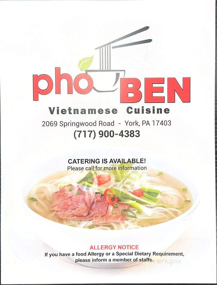 Pho Ben - York, PA