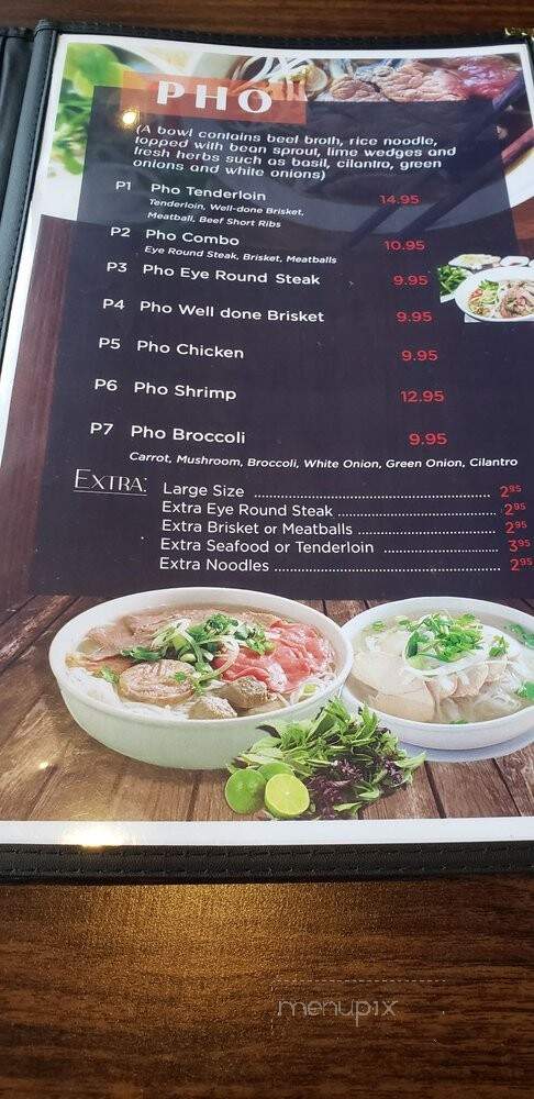 Pho L'Amour Cafe - Brookfield, WI menu_pic