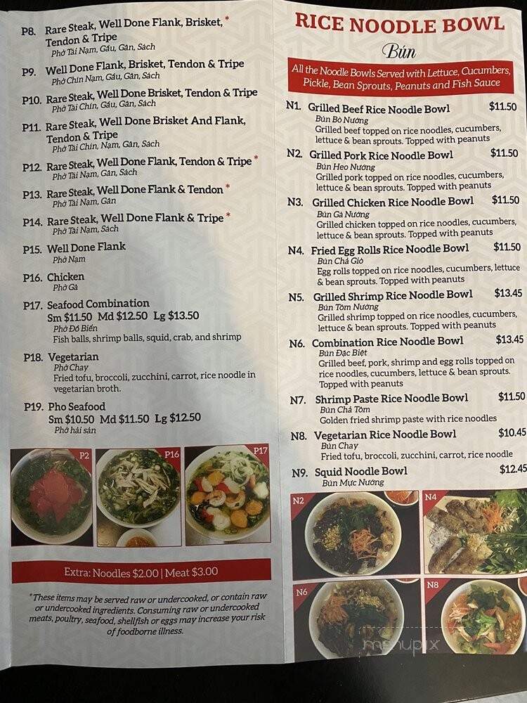 Pho Littleton - Littleton, CO menu_pic