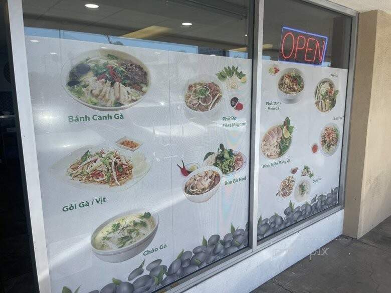 Pho Phong Hai - Westminster, CA menu_pic