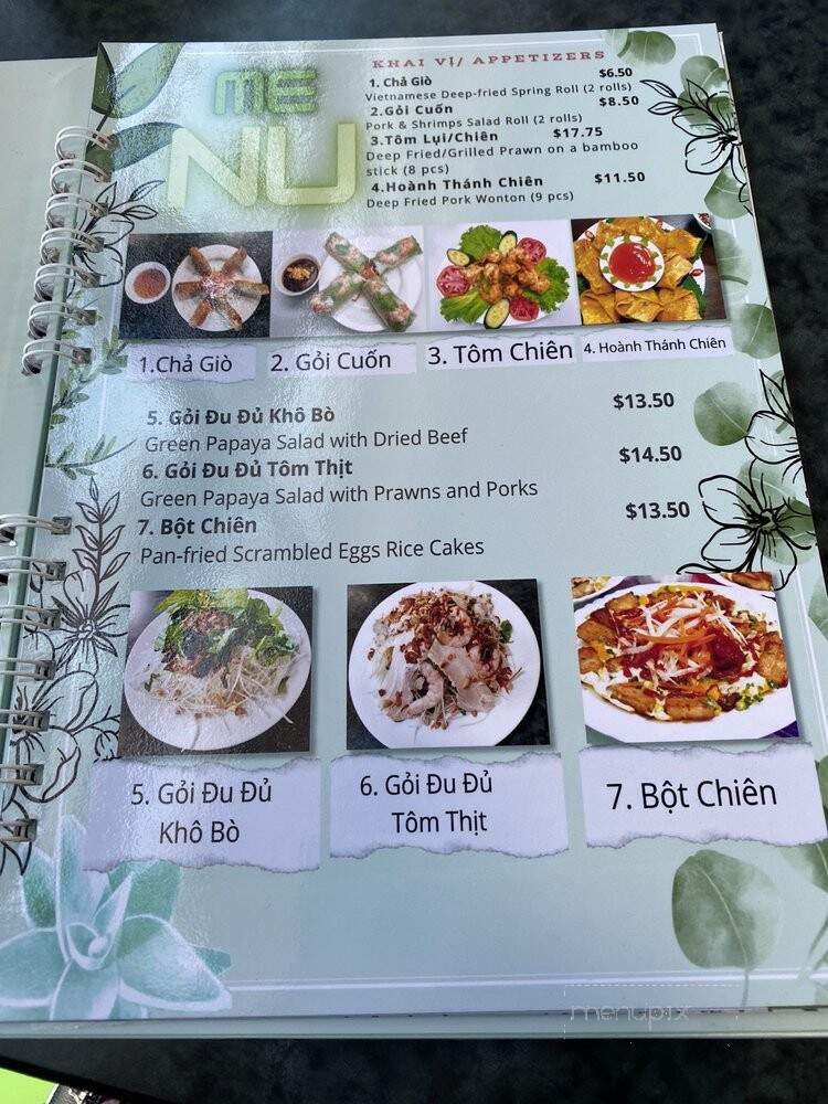 Pho Queen - Surrey, BC menu_pic