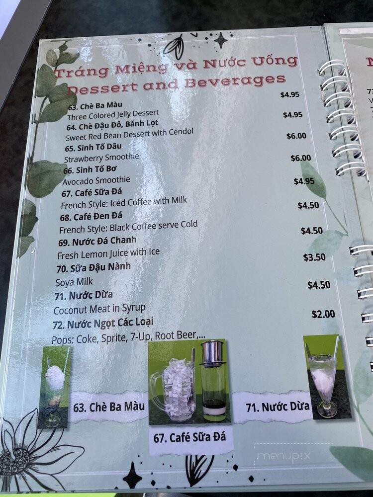 Pho Queen - Surrey, BC menu_pic