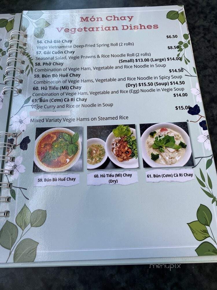 Pho Queen - Surrey, BC menu_pic