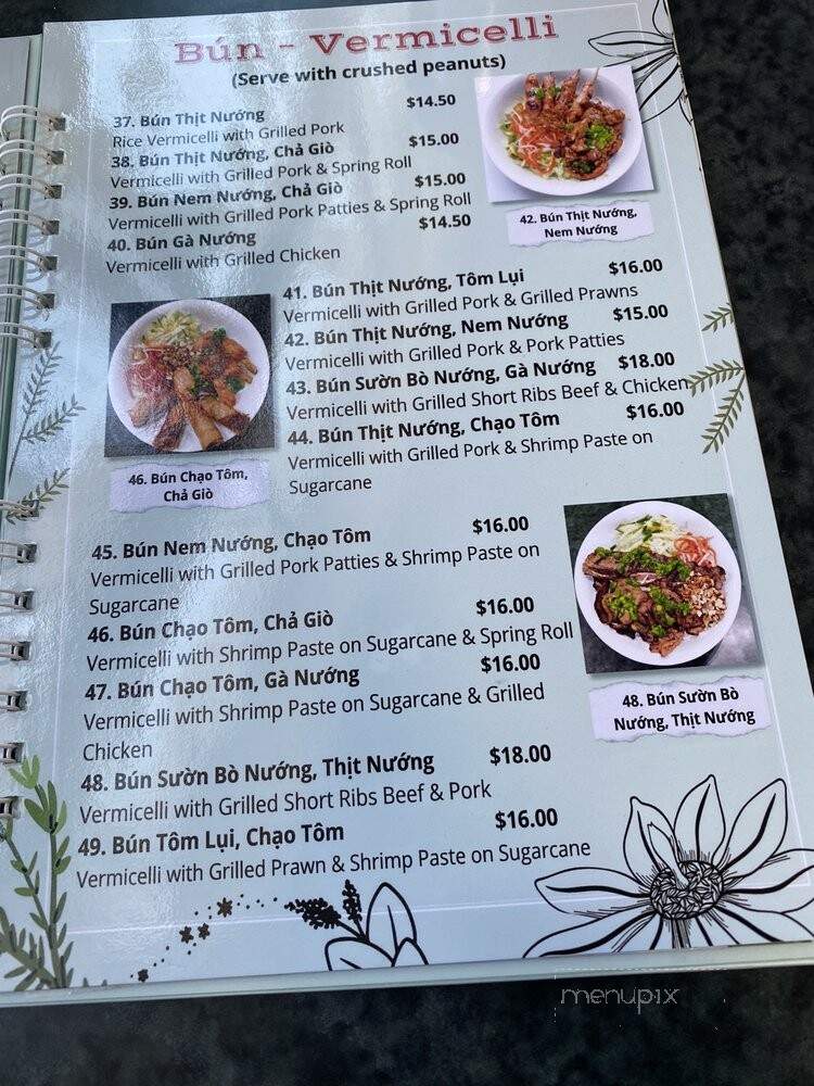 Pho Queen - Surrey, BC menu_pic