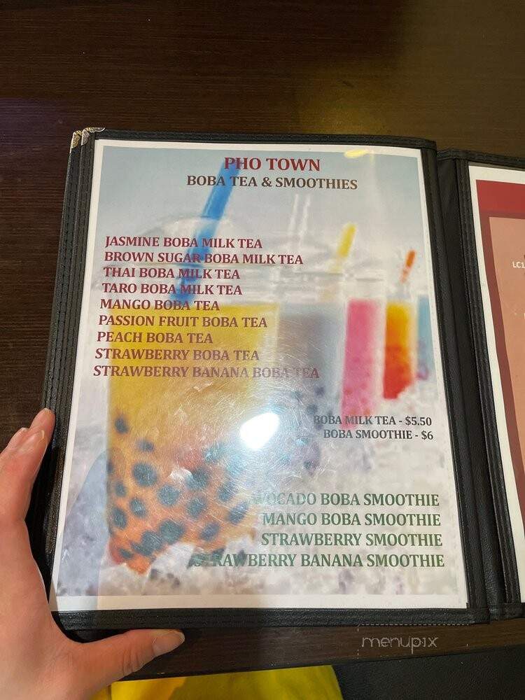 Pho Town 7 - Medford, MA menu_pic