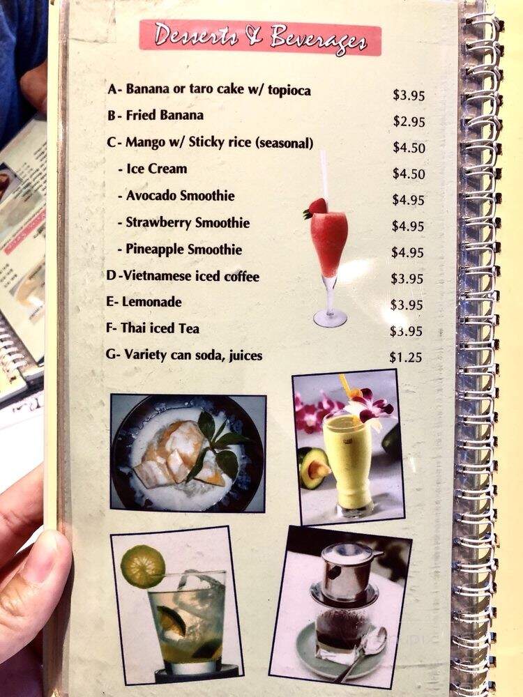 Pho Viet Thai - Kaneohe, HI menu_pic