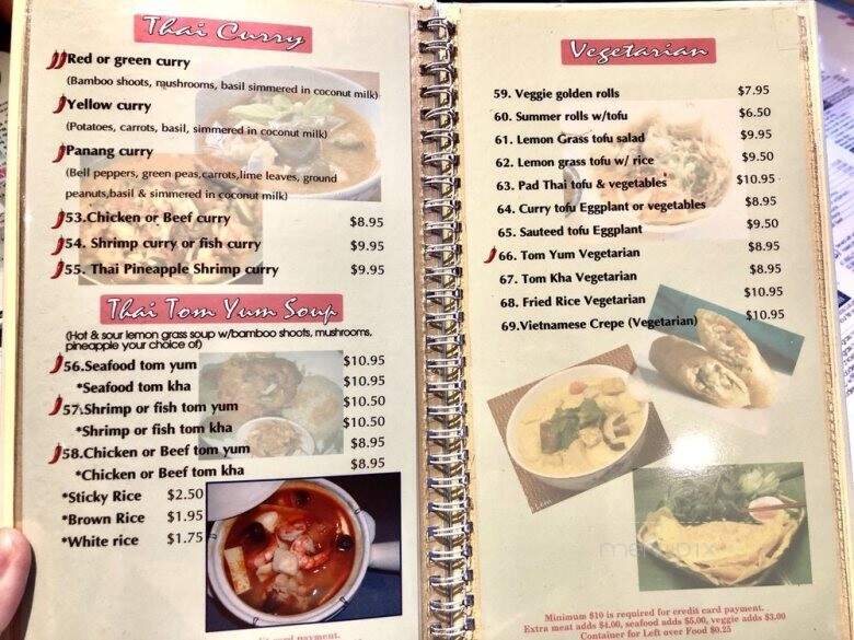Pho Viet Thai - Kaneohe, HI menu_pic