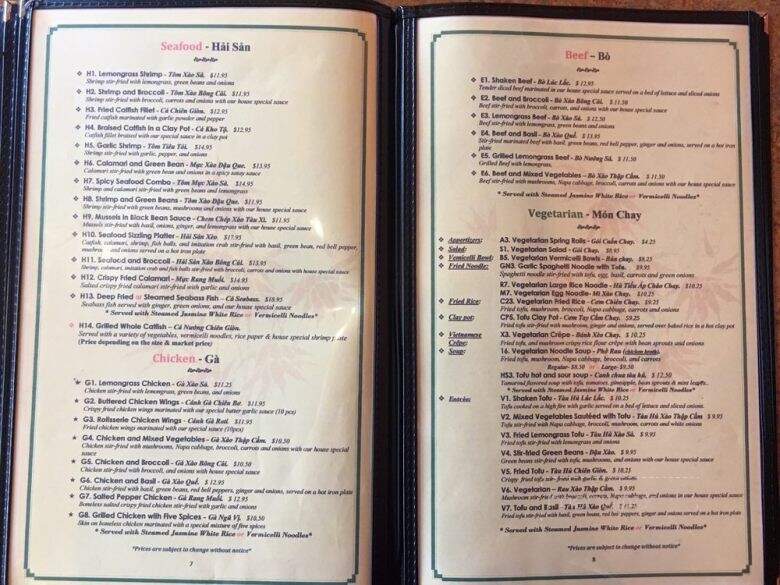 Pho Viet Vietnanese Cuisine - Round Rock, TX menu_pic