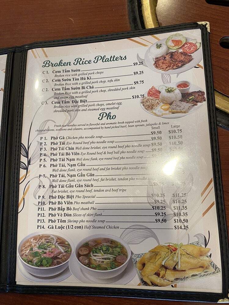 Pho Washington - Philadelphia, PA menu_pic