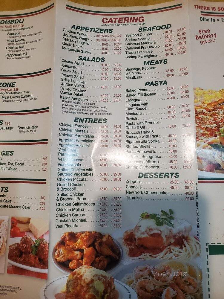 Picasso Pizza III - Allentown, PA menu_pic