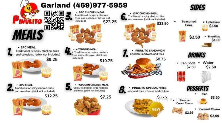 Pinulito Chicken - Dallas, TX menu_pic