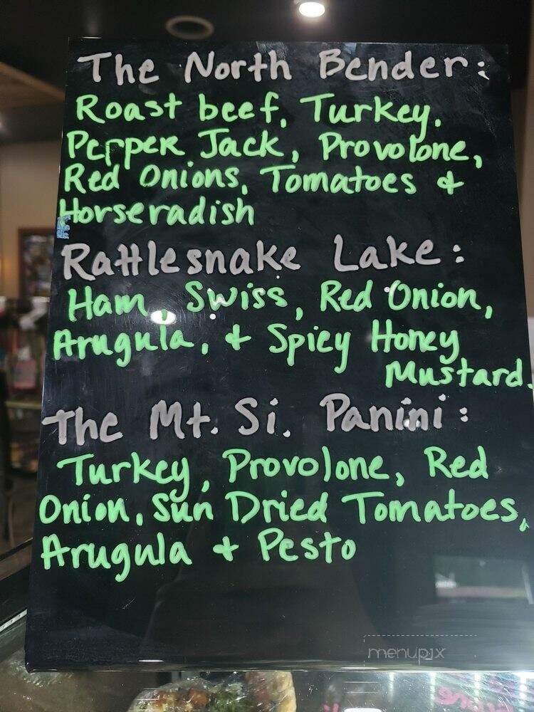 Pioneer Coffee Roasting Company - North Bend, WA menu_pic