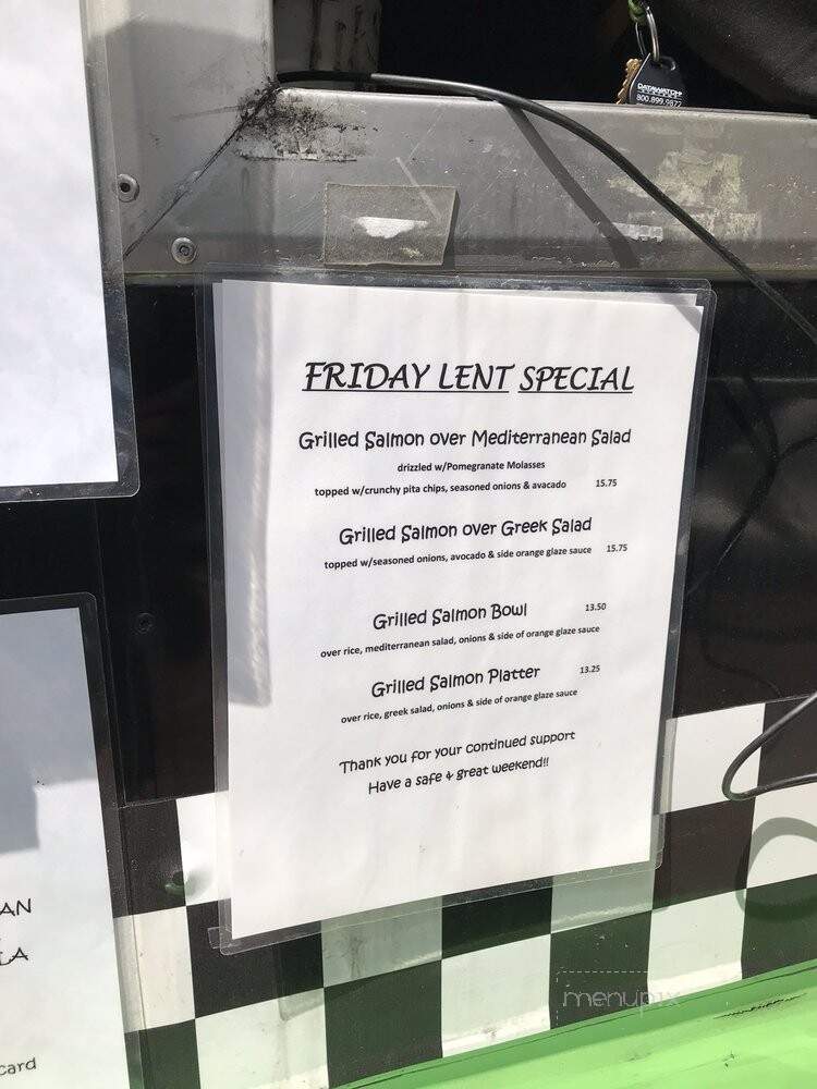 Pita On The Plaza - Bethesda, MD menu_pic
