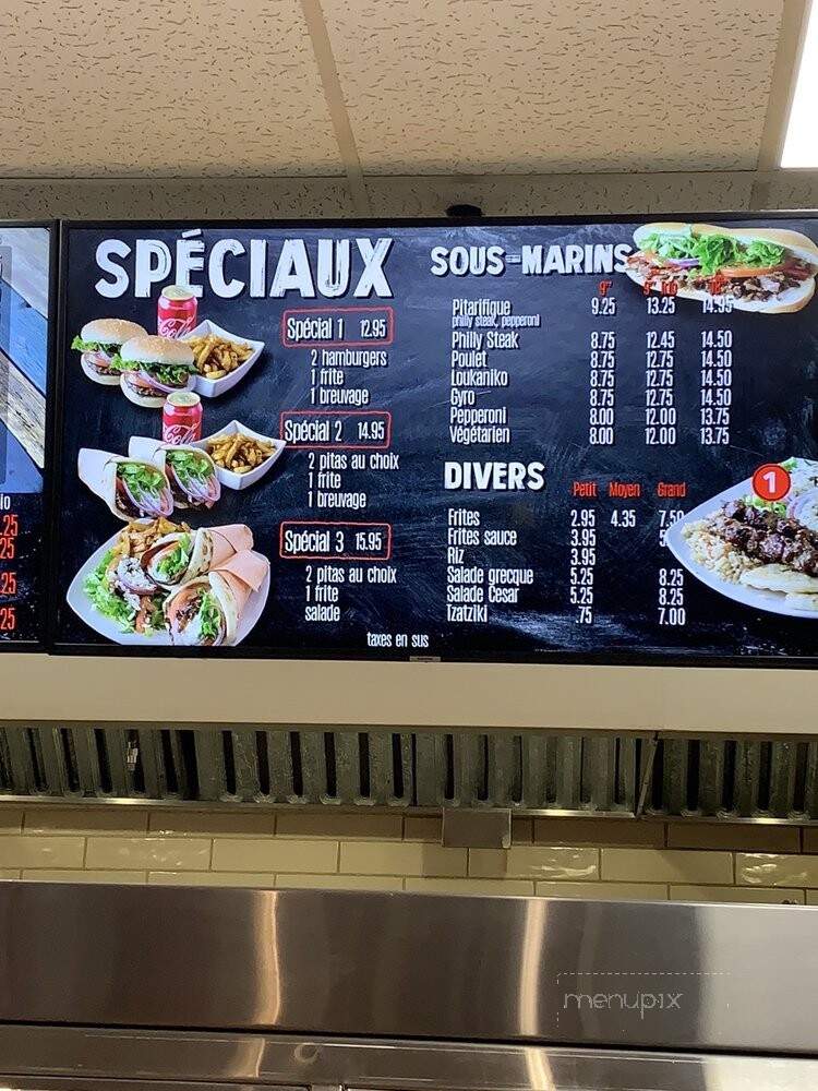 Pitarifique - Montreal, QC menu_pic