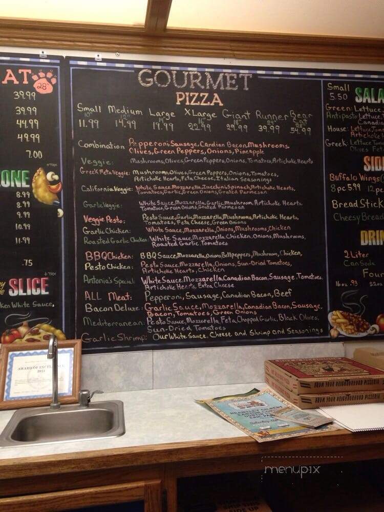 Pizza Express - Paso Robles, CA menu_pic