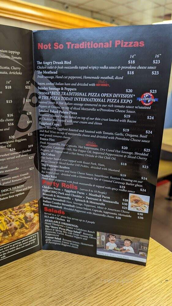Pizza Fenice - Village of Pelham, NY menu_pic