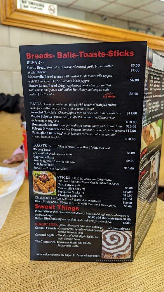 Pizza Fenice - Village of Pelham, NY menu_pic