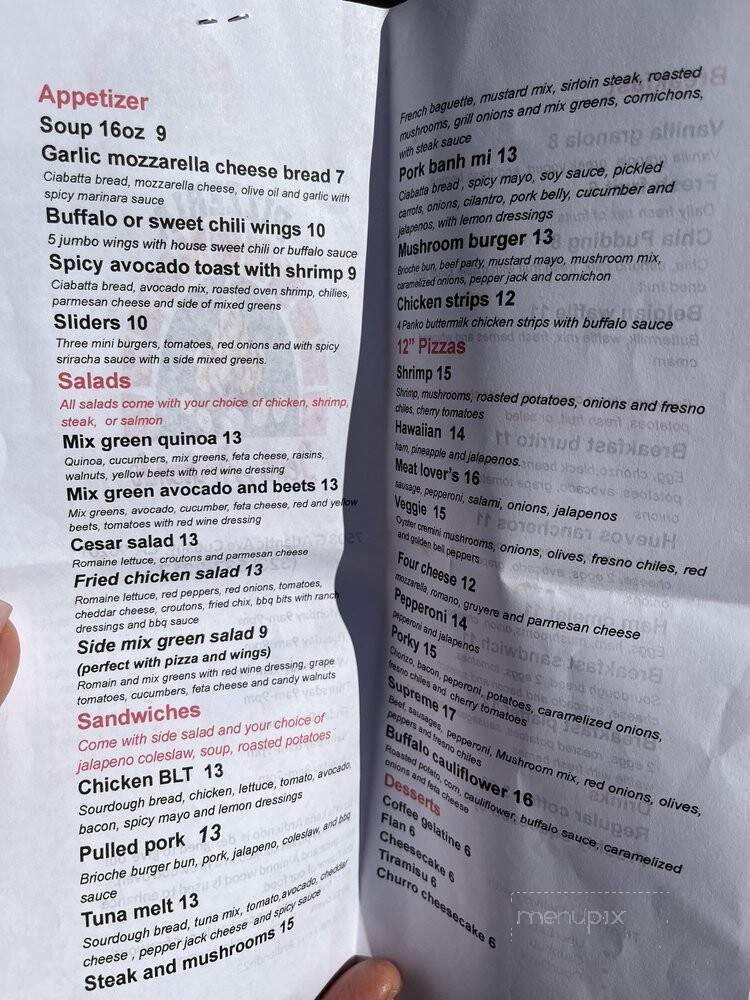 Pizzeria Lena Ardiendo - Bell, CA menu_pic
