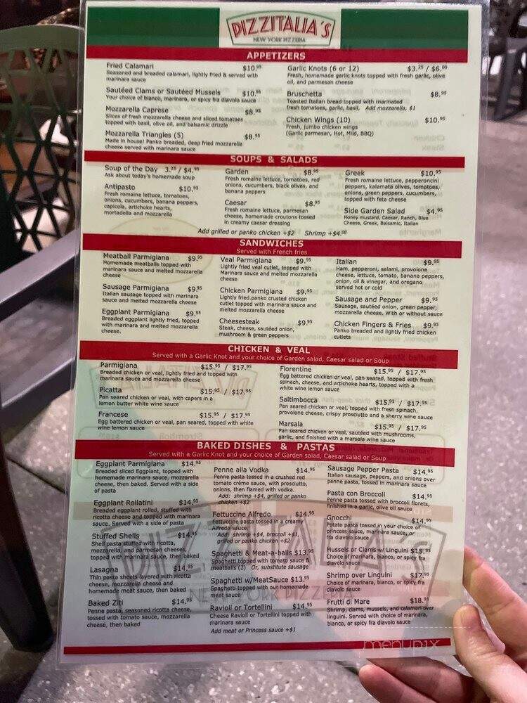 Pizzitalia's NY Pizzeria and Italian Restaurant - Town and Country, FL menu_pic