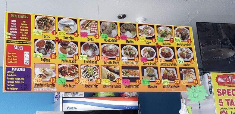 Playa Nayaritas - Lynnwood, WA menu_pic
