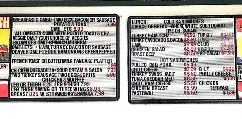 Plaza Cafe - Los Angeles, CA menu_pic