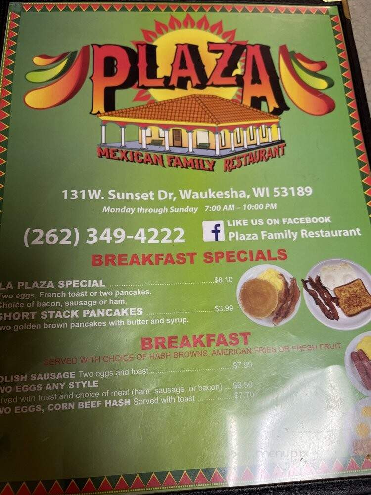 Plaza Family Restaurant - Waukesha, WI