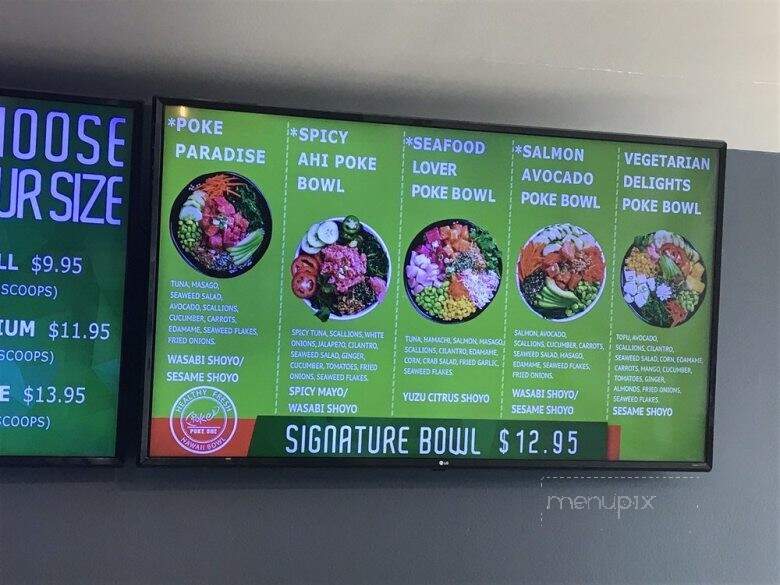 Poke One - Lone Tree, CO menu_pic