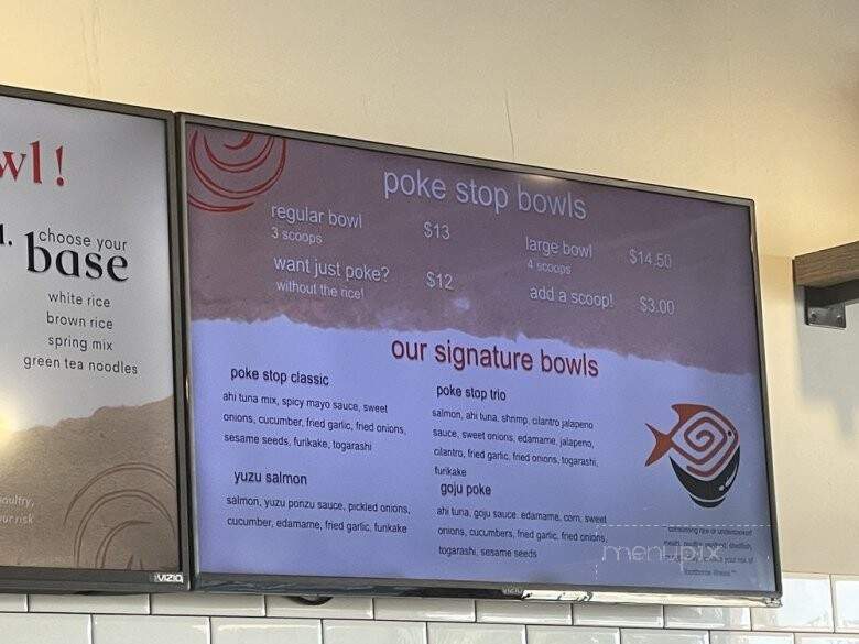 Poke Stop - College Station, TX menu_pic