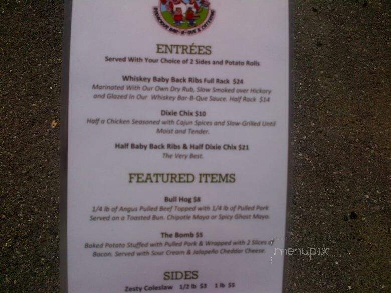 Porky's Bar-B-Que - Boyds, MD menu_pic
