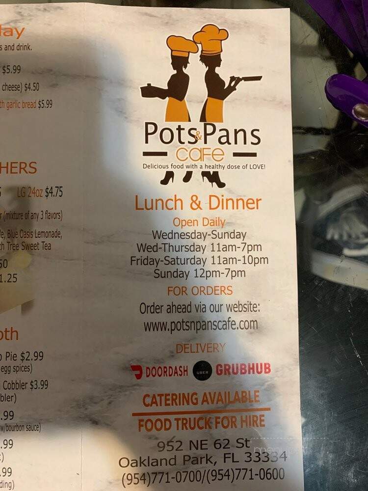 Pots & Pans Cafe - Fort Lauderdale, FL