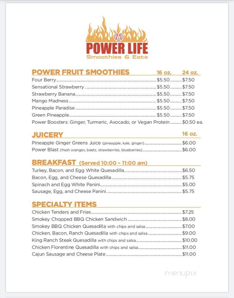 Power Life Smoothies & Eats - Memphis, TN