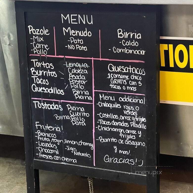 Pozoleria Dona Ana - Panorama, CA menu_pic