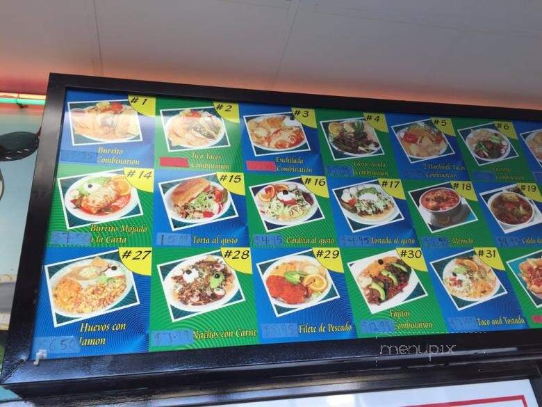 Pueblo Nuevo - Burbank, CA menu_pic