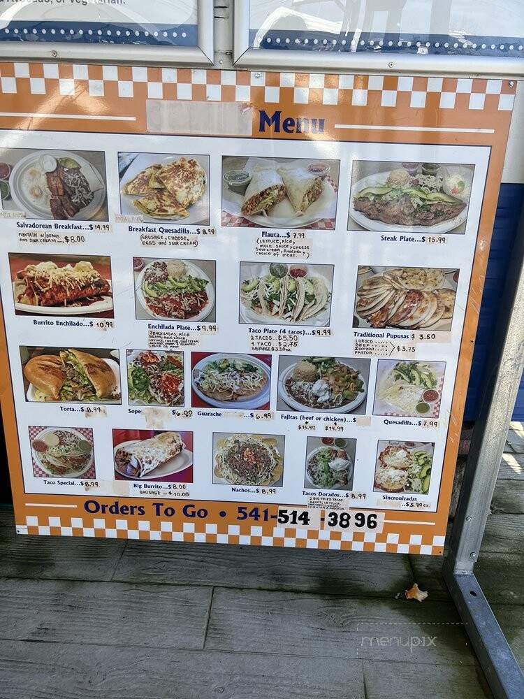 Pupuseria Las Comadres - Eugene, OR menu_pic