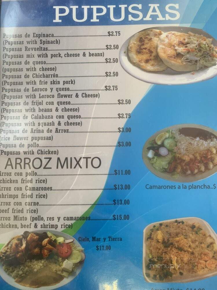 Pupuseria Y Restaurante - Los Angeles, CA menu_pic