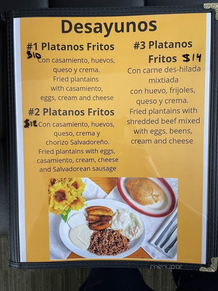 Pupuseria Y Tienda Latina - Marysville, WA menu_pic