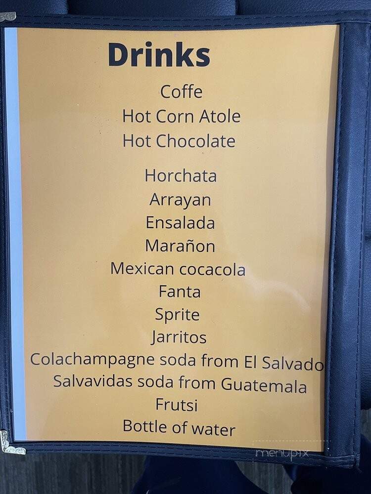 Pupuseria Y Tienda Latina - Marysville, WA menu_pic