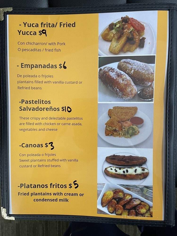 Pupuseria Y Tienda Latina - Marysville, WA menu_pic