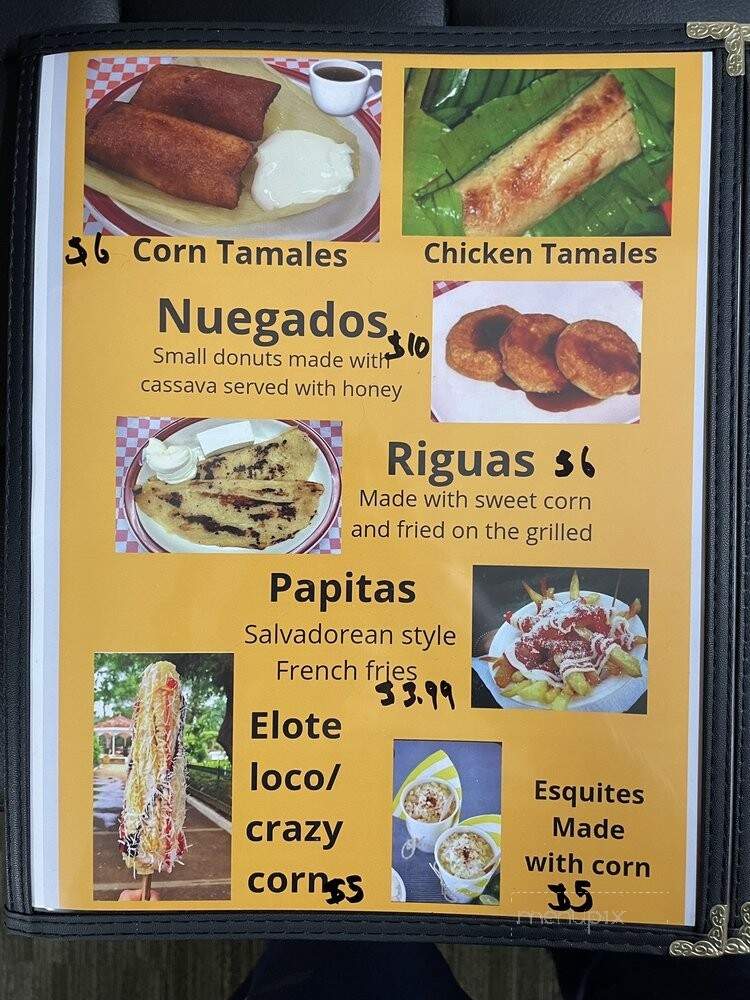 Pupuseria Y Tienda Latina - Marysville, WA menu_pic