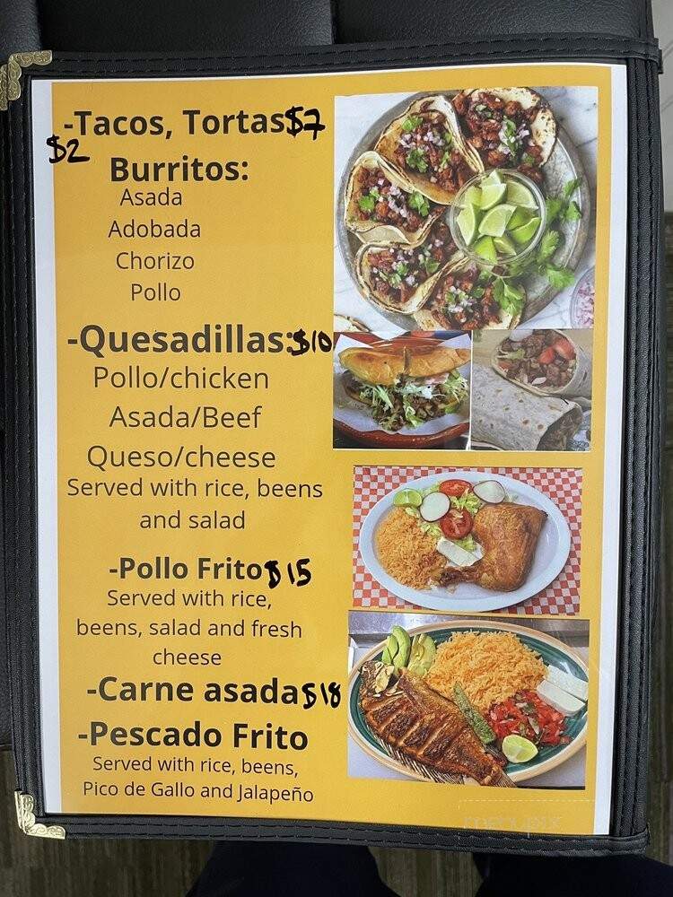 Pupuseria Y Tienda Latina - Marysville, WA menu_pic