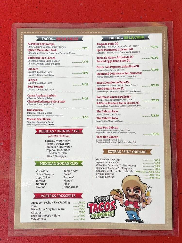 Puros Tacos Cabrones - National City, CA