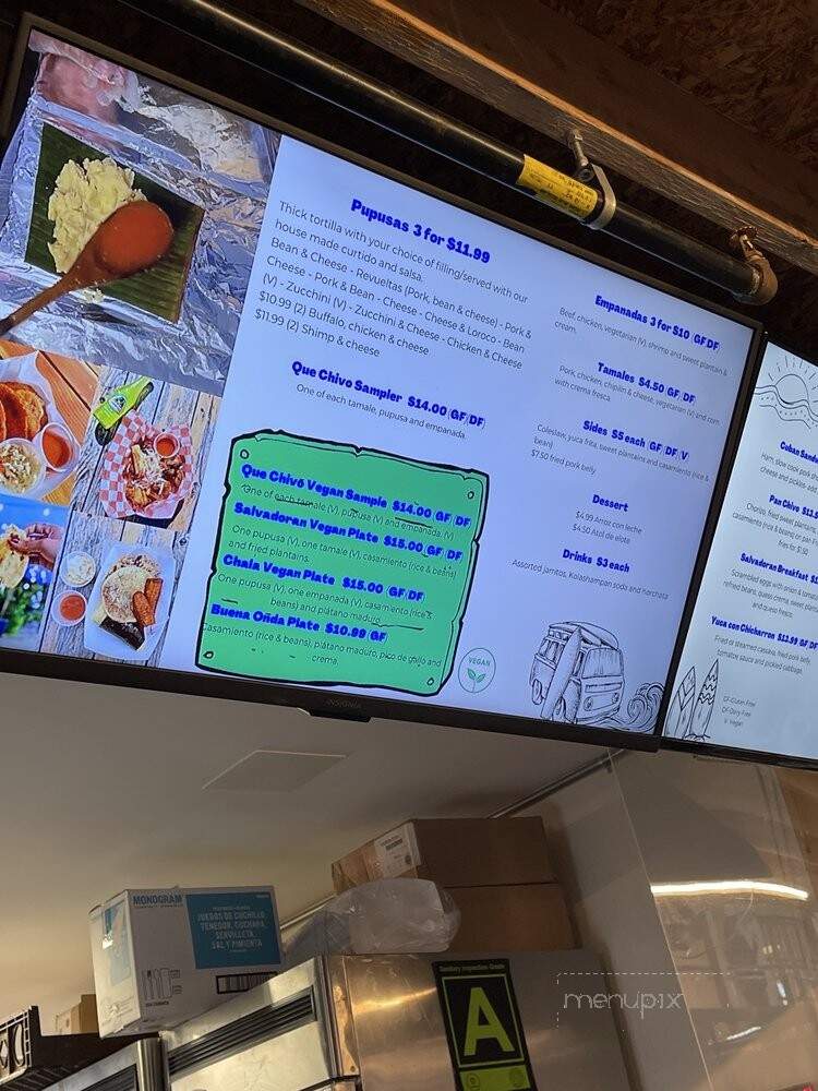 Que Chivo - Hartford, CT menu_pic