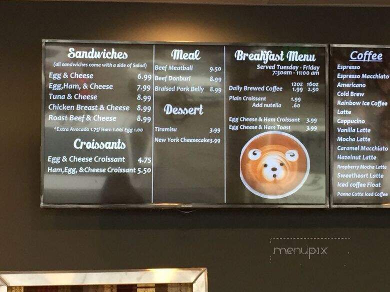 Rainbow Healthy Bowl Cafe - Arcadia, CA menu_pic