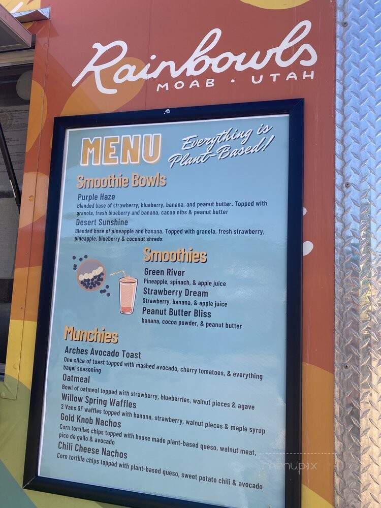 Rainbowls - Moab, UT menu_pic