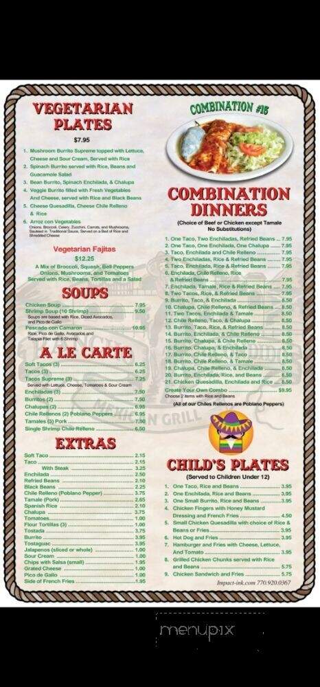 Rancho Escondido Mexican Grill - Alabaster, AL